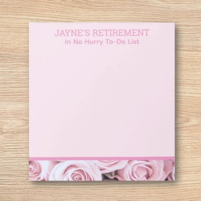 Fun Retiree's Geschenk! Niedlich Notizblock (Von Creator hochgeladen)