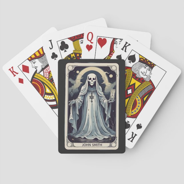 Fun Retirement Playing Cards | Custom Personaliz Spielkarten (Rückseite)