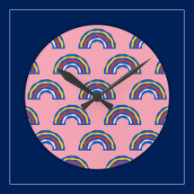 Fun Retro 80er Primäre Farbenbügel auf Niedlich ro