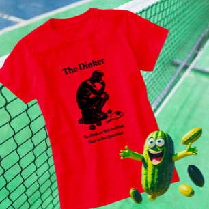 Fun Retro Le T-shirt Dinker Pickleball