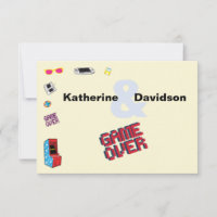 Fun Retro Video Gamer 🎮 💍 Hochzeit