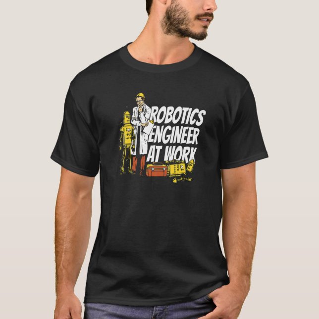 Fun Robotics Artificial Intelligence - Ai Robots P T-Shirt (Vorderseite)