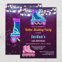 Fun Roller Skaten Birthday Party