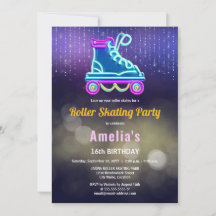 Fun Roller Skaten Birthday Party