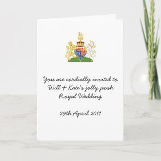Fun Royal Wedding Party lädt ein Einladung
