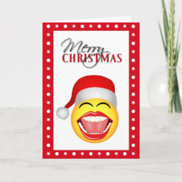 Fun Santa Funny Weihnachtskarten Feiertagskarte