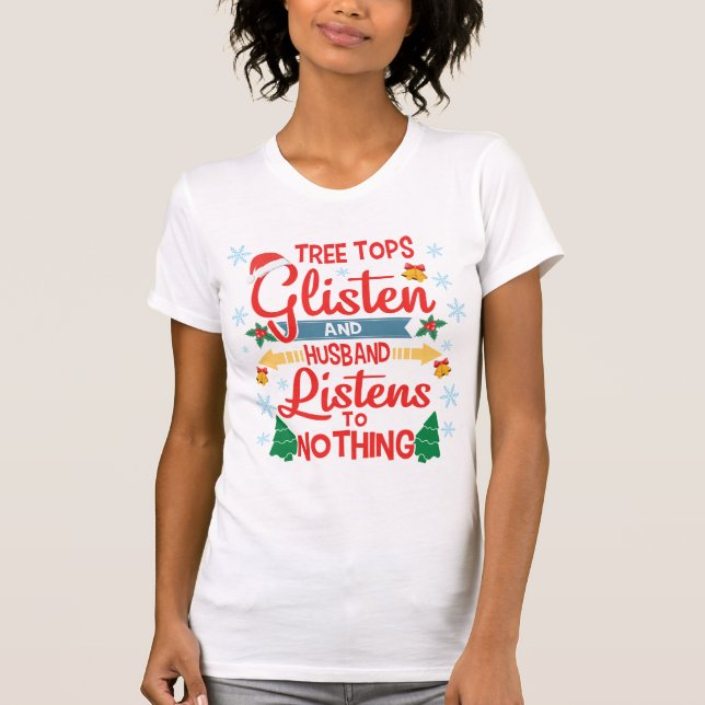 Fun sarkastische Weihnachtsfamilie passend T - Shi T-Shirt (Vorderseite)