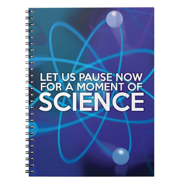 Fun Science Zitat Notizblock (Vorderseite)