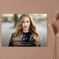 Fun-Script-Abschluss Save the Date Foto
