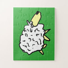 Fun Sheep im Stil eines Cartoon