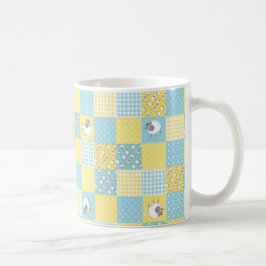Fun Sheep: Imitate im Country-Stil - Patchwork-Tas Kaffeetasse