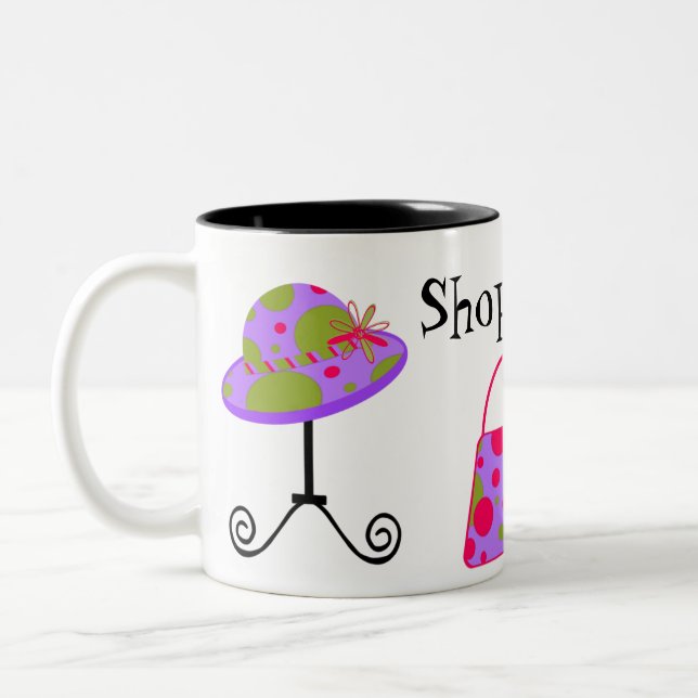 Fun Shopaholics Tasse (Links)