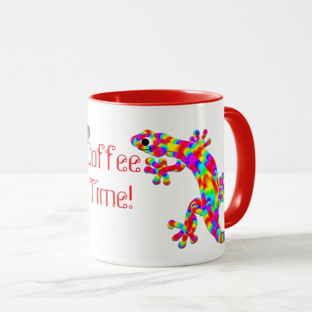 Fun Sidney Salamander Coffee Mug (Devant droit)
