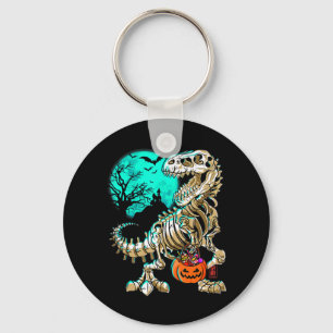 Fun Skeleton TRex Halloween Boys Dino Kids Fossil Schlüsselanhänger