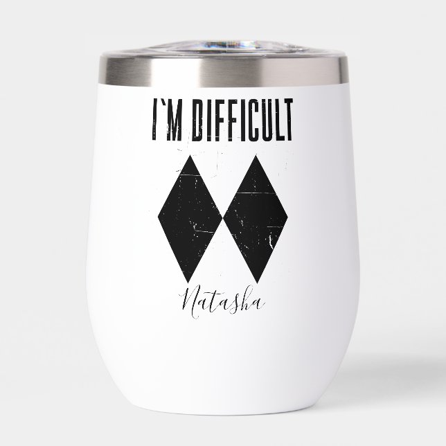 Fun Ski Doppel Diamond Wintersport Ski Gag (Vorderseite)