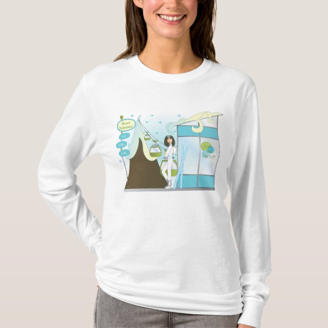 Fun Ski Lodge T-Shirt (Vorderseite)