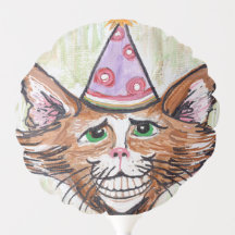 Fun Small Cheshire Cat Luftgefüllte Party Ballon