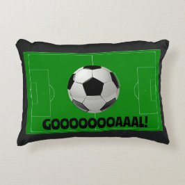 Fun Soccer Ball und Pitch GOAL! (Fußball) Dekokissen