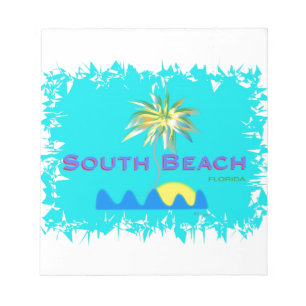 Fun South Beach, Florida Notizblock