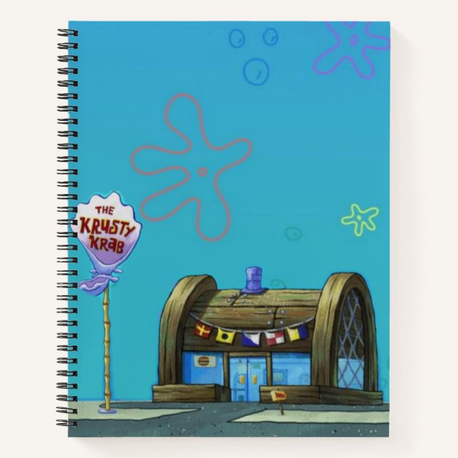  Fun SpongeBob Theme Journal Notizbuch (Vorderseite)