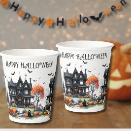 Fun Spooky Halloween-Party Pappbecher