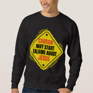 Fun Sprichwort Funny Jesus Meme Sweatshirt