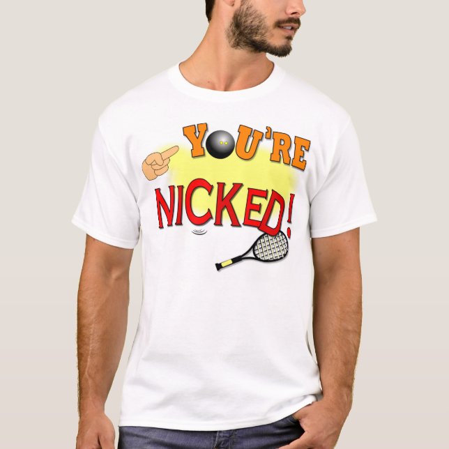 Fun Squash T Shirt (Vorderseite)