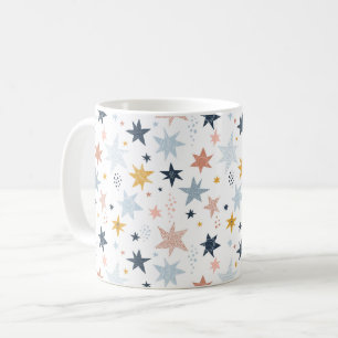 Fun Star Muster Kaffeetasse