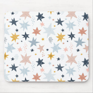 Fun Star Muster Mousepad