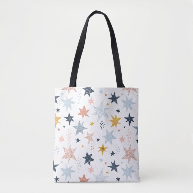 Fun Star Muster Tasche (Vorderseite)