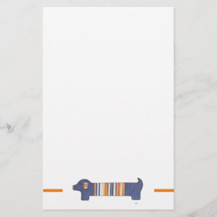 Fun Stationery - Dackel #1 Briefpapier