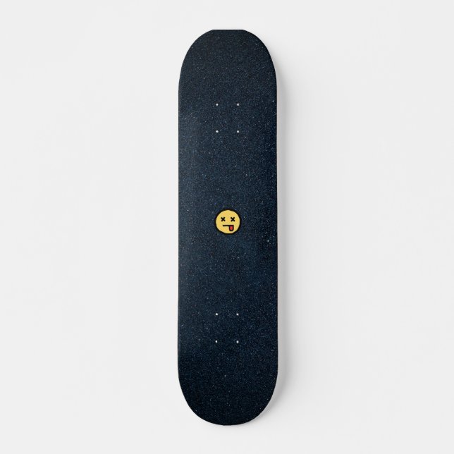 Fun Stickfigure Head Skateboard (Vorne)