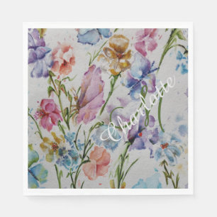 Fun Summer Backyard Party Serviette