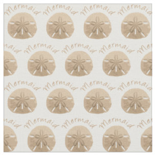Fun Summer Holiday Meerjungfrau Sand Dollar Art St Stoff