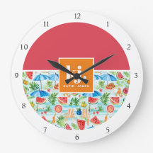 Fun Summer Stylish Monogram