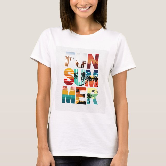Fun Summer T-Shirt (Vorderseite)