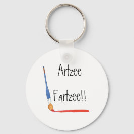 Fun Super Niedlich Artzee Fartzee Artists Schlüsselanhänger