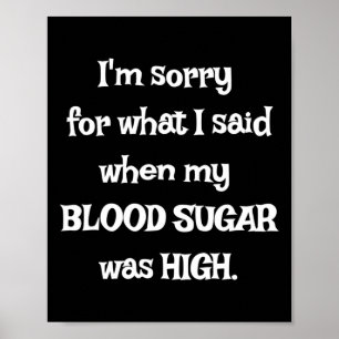 Fun T1d - Diabetes-Bewusstsein Poster