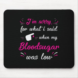 Fun T1D Diabetiker Typ 1 Diabetes Aufklärung Gesch Mousepad