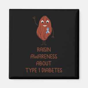 Fun T1D Typ 1 Diabetes-Sensibilisierungskampagne Magnet