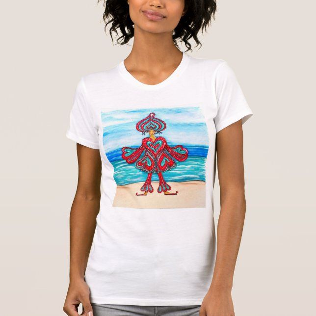 Fun T shirt to bring a smile to the World  (Vorderseite)