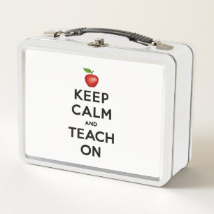 Fun Teacher-Geschenk Metall Brotdose