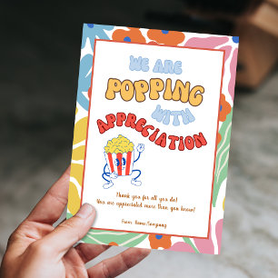 Fun Teacher Volunteer Colleague Danke Karte