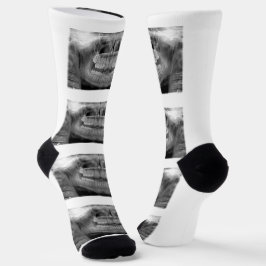 Fun Teeth Radiograph Socks Socken