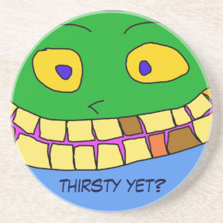 Fun Thirsty yet Untersetzer! Getränkeuntersetzer