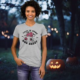 Fun "This is some Boo Sheet" Halloween T-Shirt