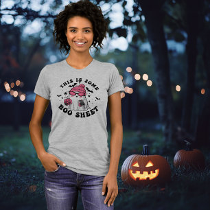 Fun "This is some Boo Sheet" Halloween T-Shirt