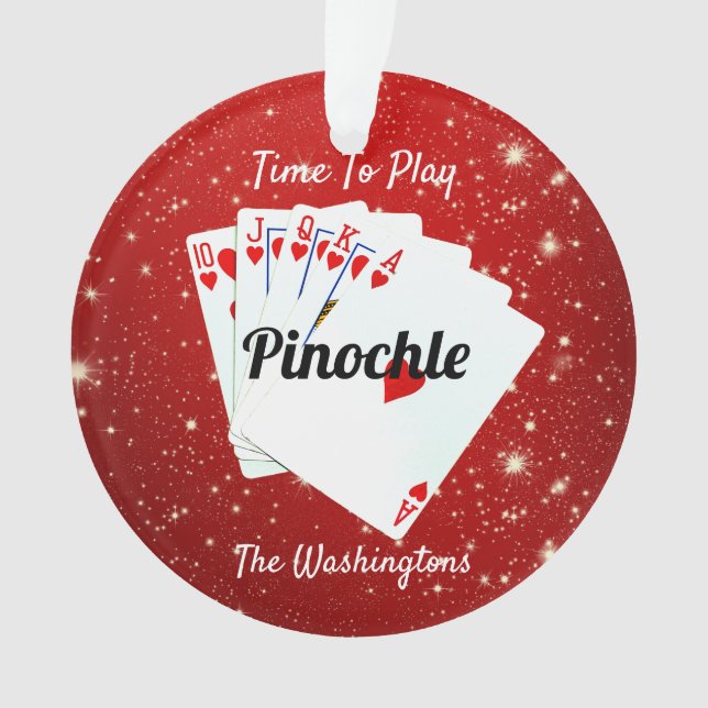 Fun Time pour jouer Pinochle Red (devant)