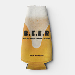 Fun Trendy Beer Zitat Cooler Geschenk Flaschenkühler