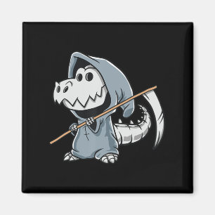 Fun TRex Skeleton Dino Grim Sensenmann Dinosaur Ha Magnet